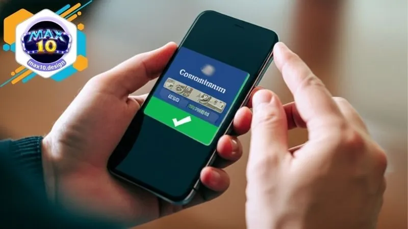 Quy trình rút tiền Max10 thần tốc chỉ với vài bước